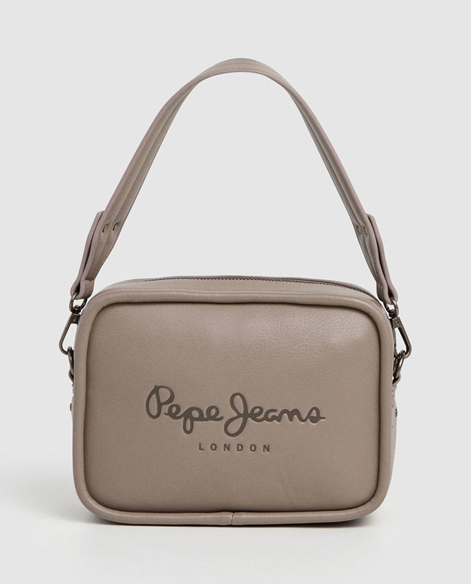 Imagen 0 de Bolso tipo camera bag Bassy Code de mujer con logo central