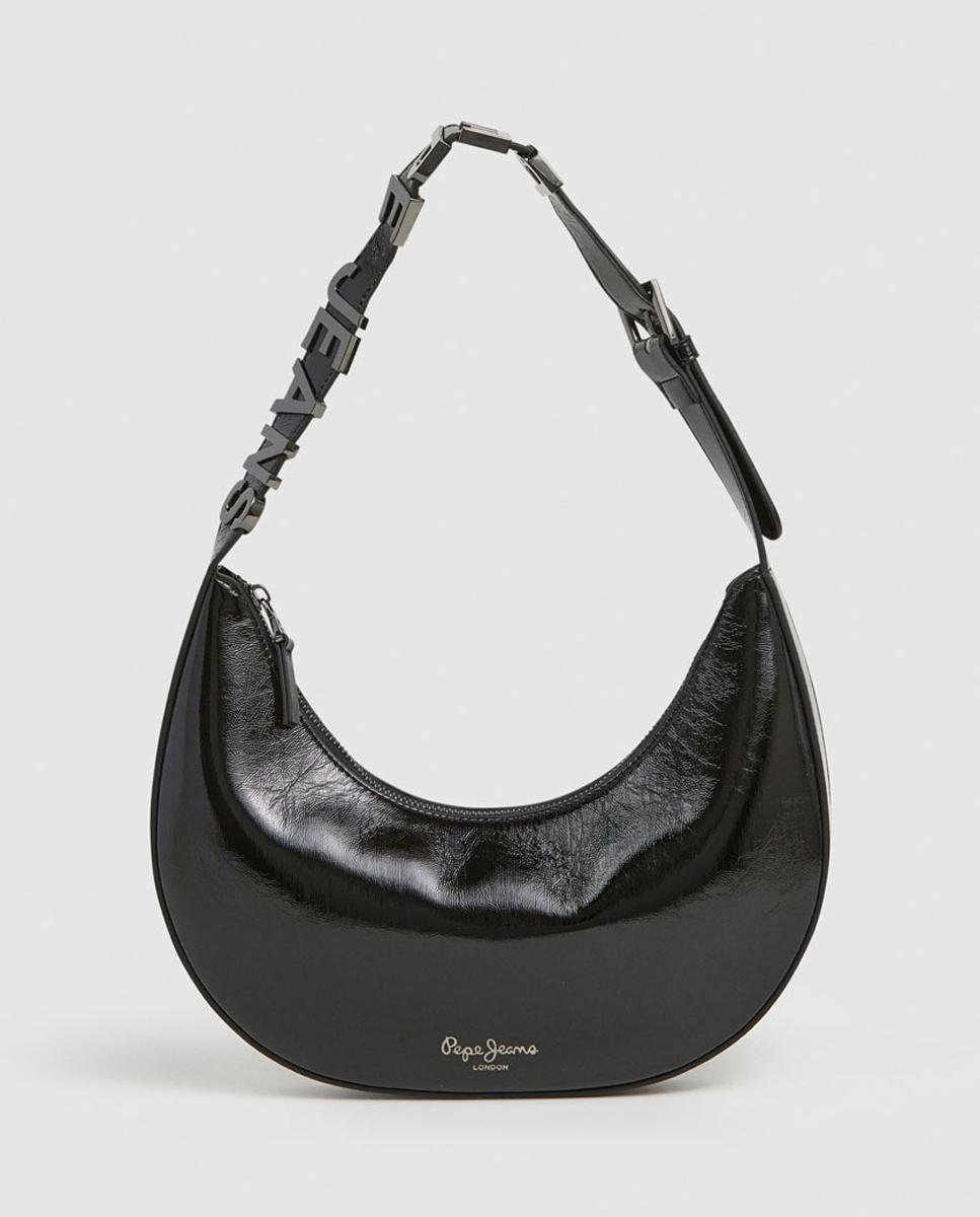 Imagen 0 de Bolso media luna Gracey de mujer media luna con letras PJ