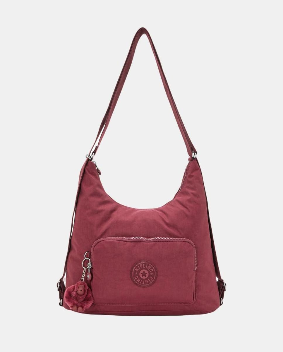 Imagen 0 de Bolso de hombro mediano convertible en mochila