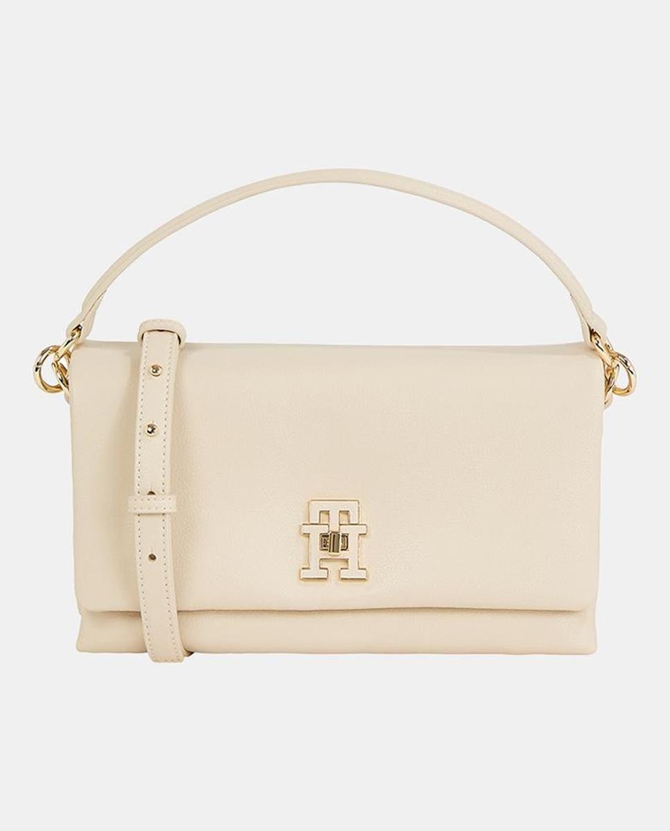 Imagen 0 de Bolso estilo bandolera en color beige