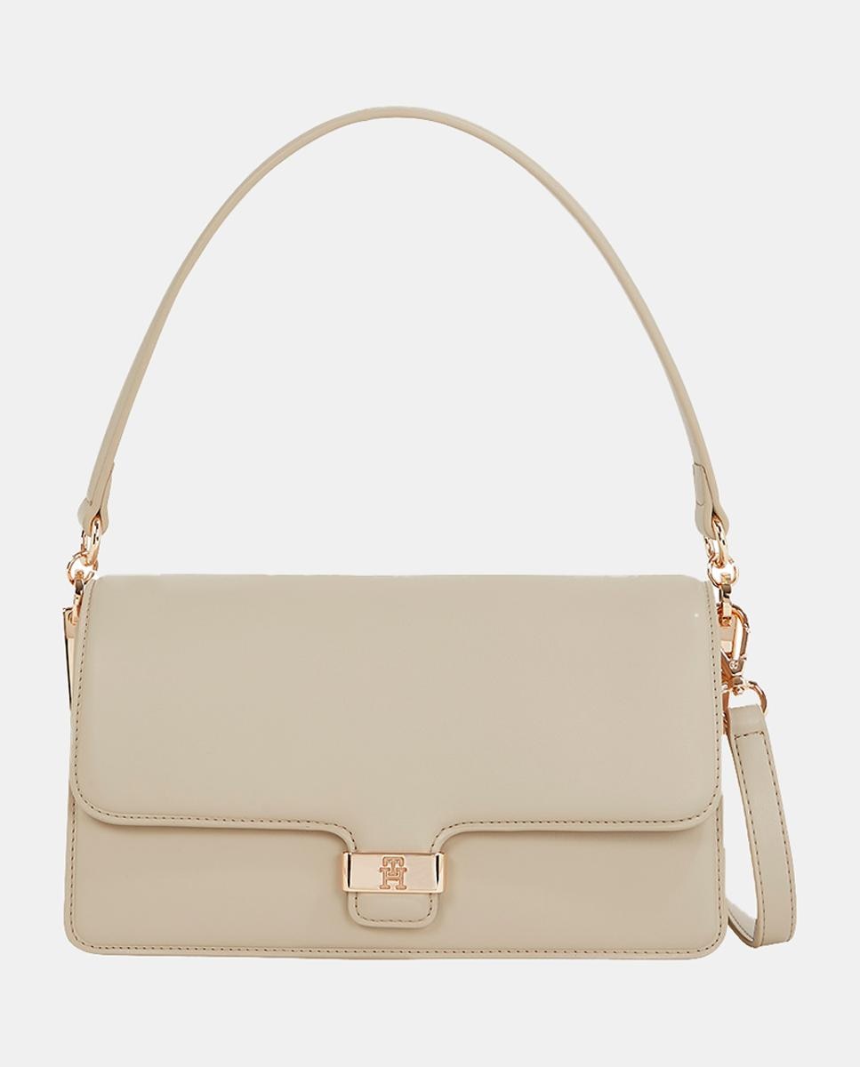 Imagen 0 de Bolso estilo bandolera en color crema