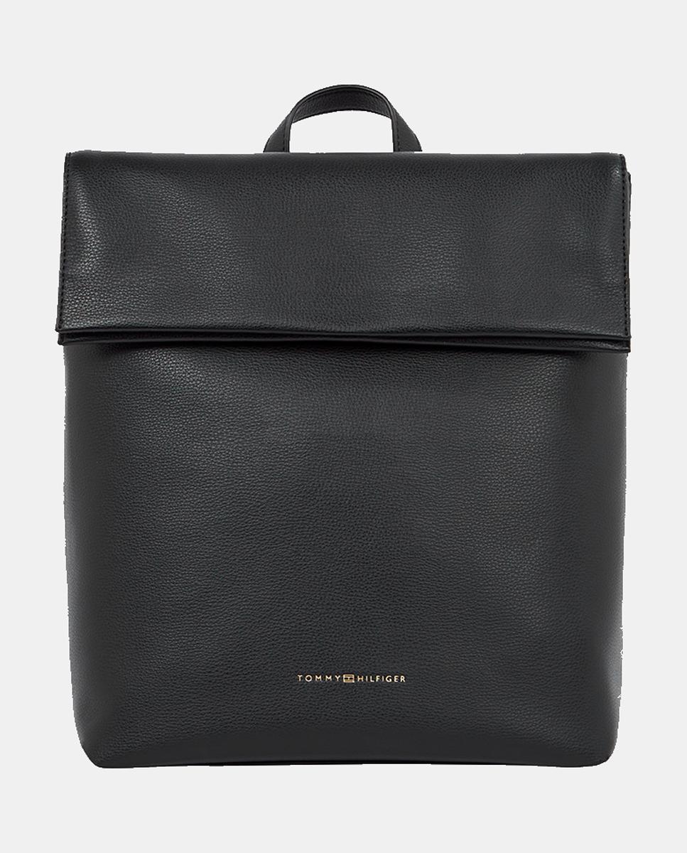 Imagen 0 de Mochila en color negro con firma