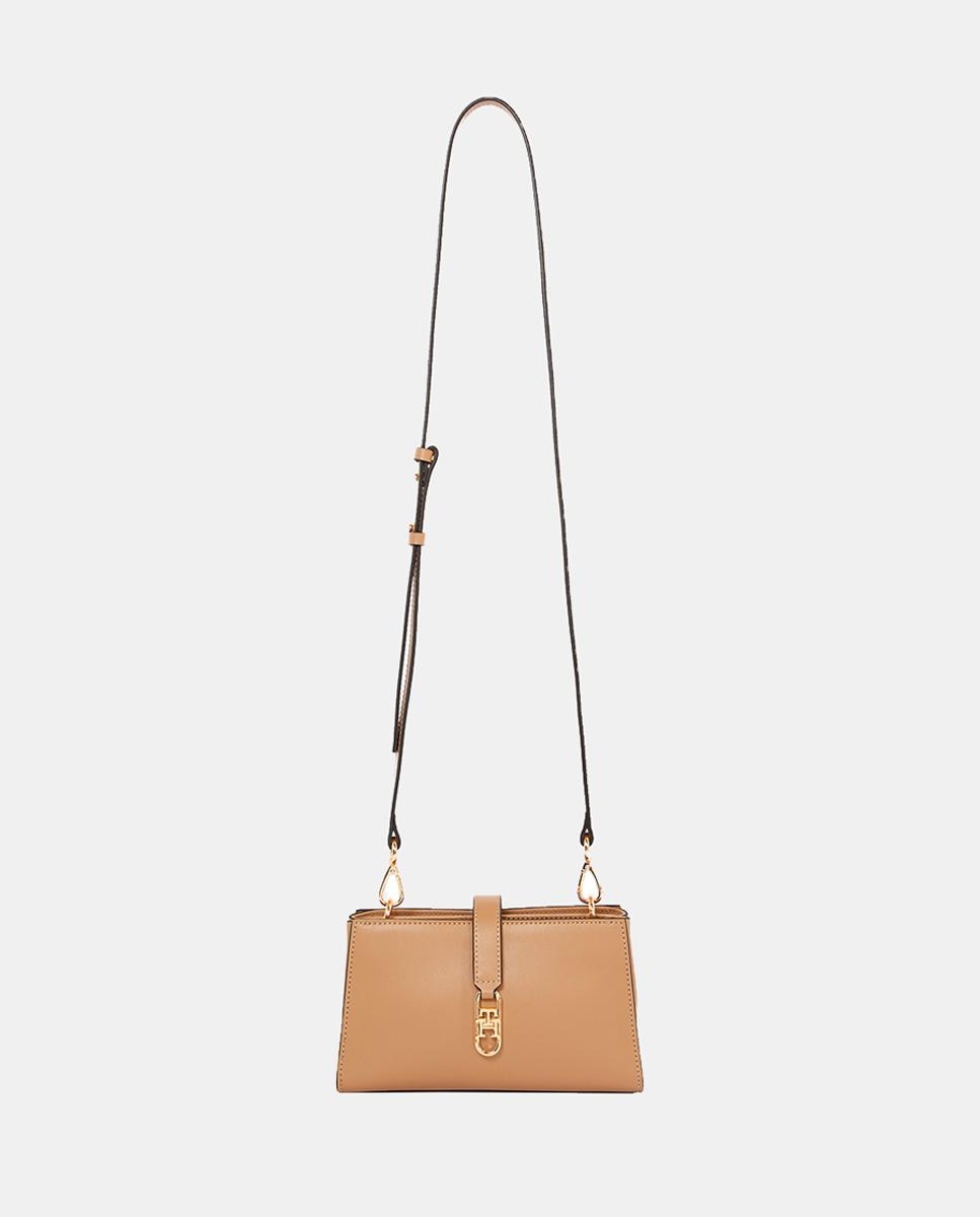 Imagen 0 de Bolso estilo bandolera en color camel