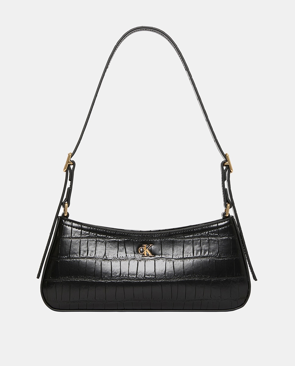 Imagen 0 de Bolso de hombro con logo CK