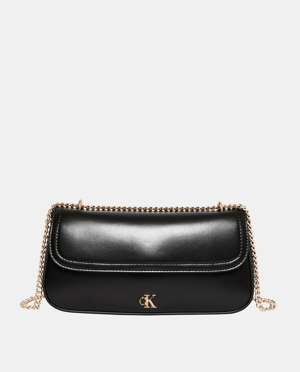 Imagen 0 de Bolso pequeño de solapa con asa de cadena