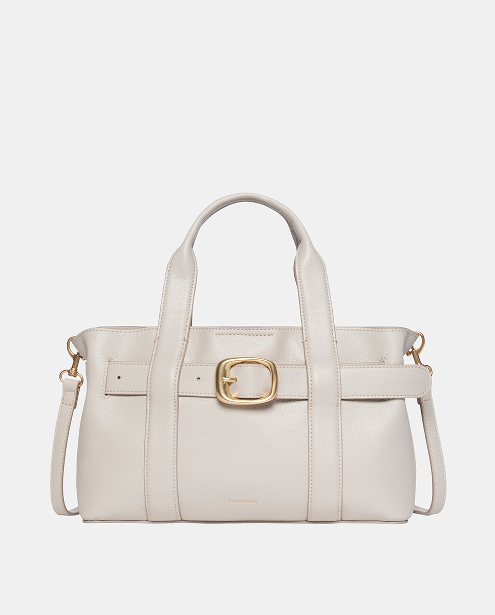 Imagen 0 de Bolso tote pequeño con hebilla estética