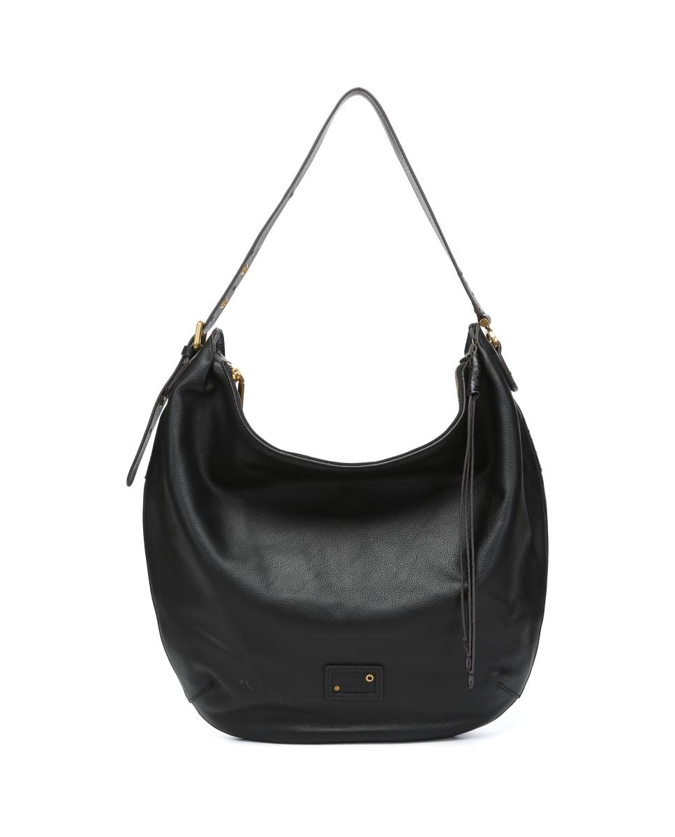 Imagen 0 de Bolso de hombro Freedom en piel negra