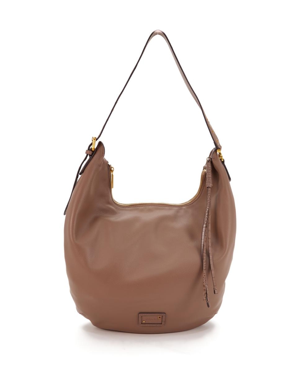 Imagen 0 de Bolso de hombro Freedom en piel taupe