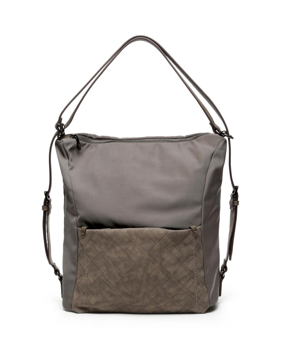 Imagen 0 de Mochila convertible en bolso con bolsillo frontal