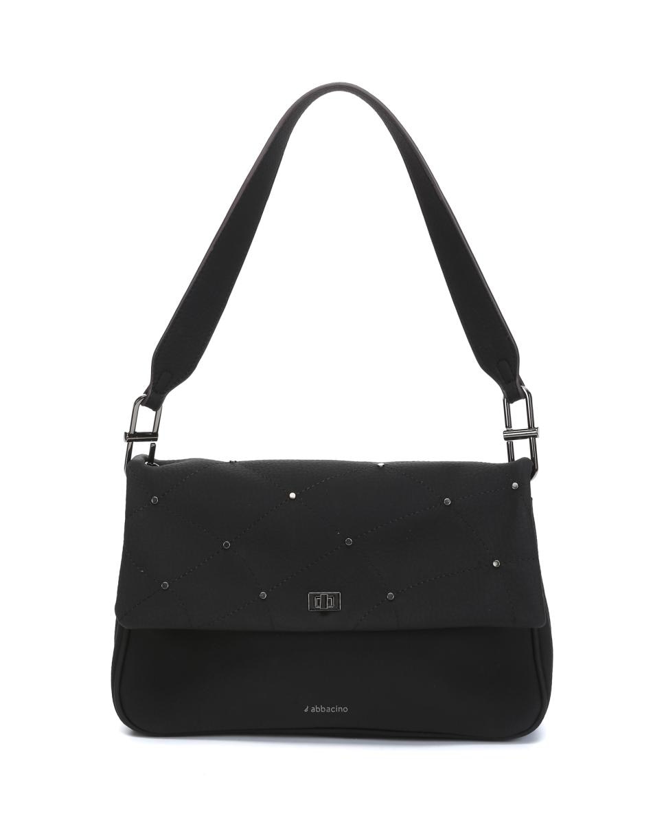 Imagen 0 de Bolso de hombro Freedom en materiales reciclados negro