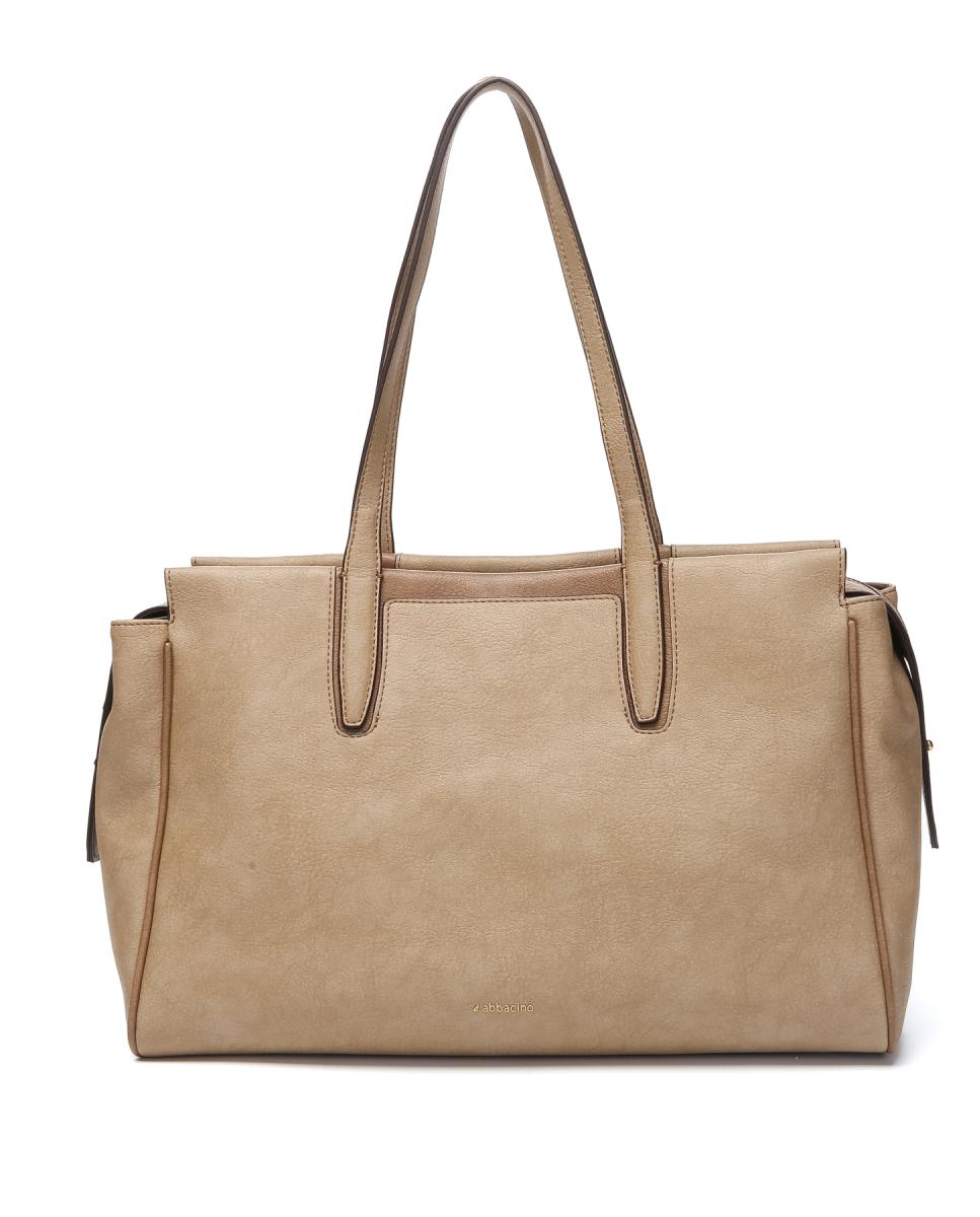 Imagen 0 de Bolso de hombro Freedom en materiales reciclados camel