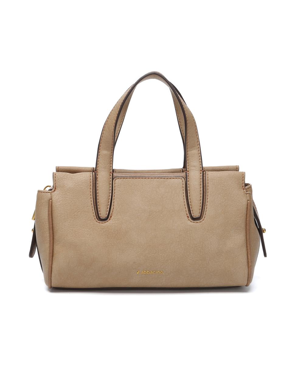 Imagen 0 de Bolso de mano Freedom en materiales reciclados camel