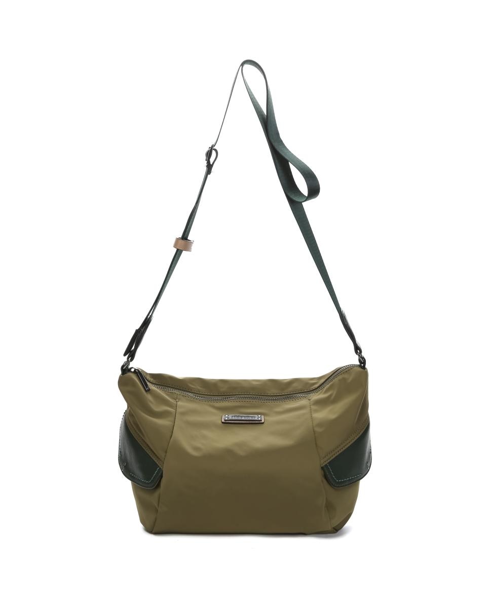 Imagen 0 de Bandolera Freedom en materiales reciclados verde