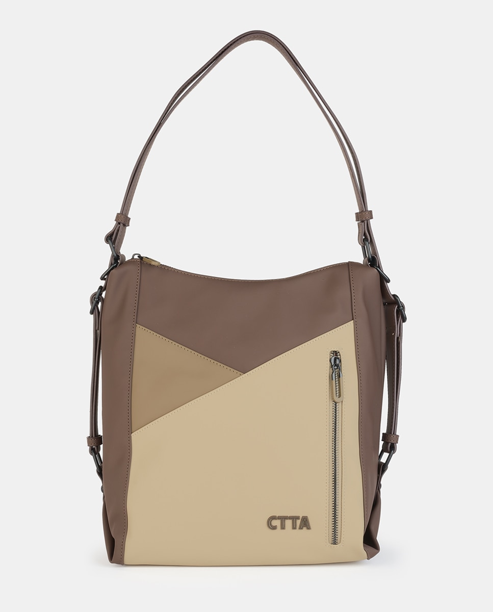 Imagen 0 de Bolso-mochila con cremallera