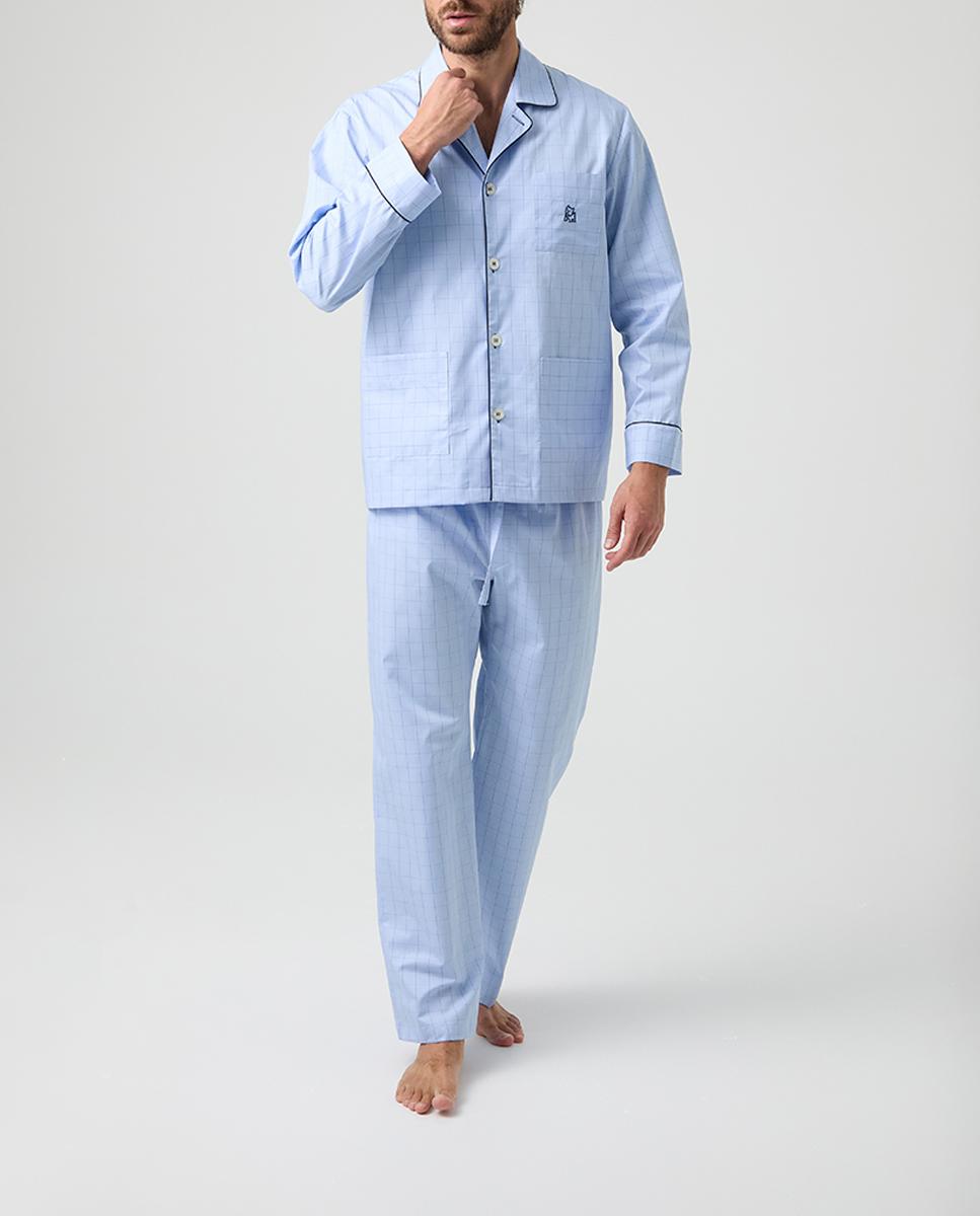 Imagen 0 de Pijama largo de tela