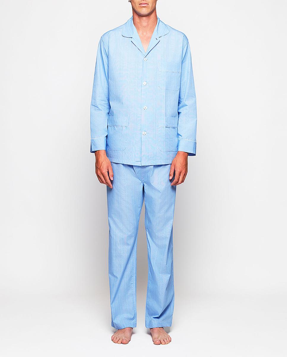 Imagen 0 de Pantalón de pijama largo estampado de hombre