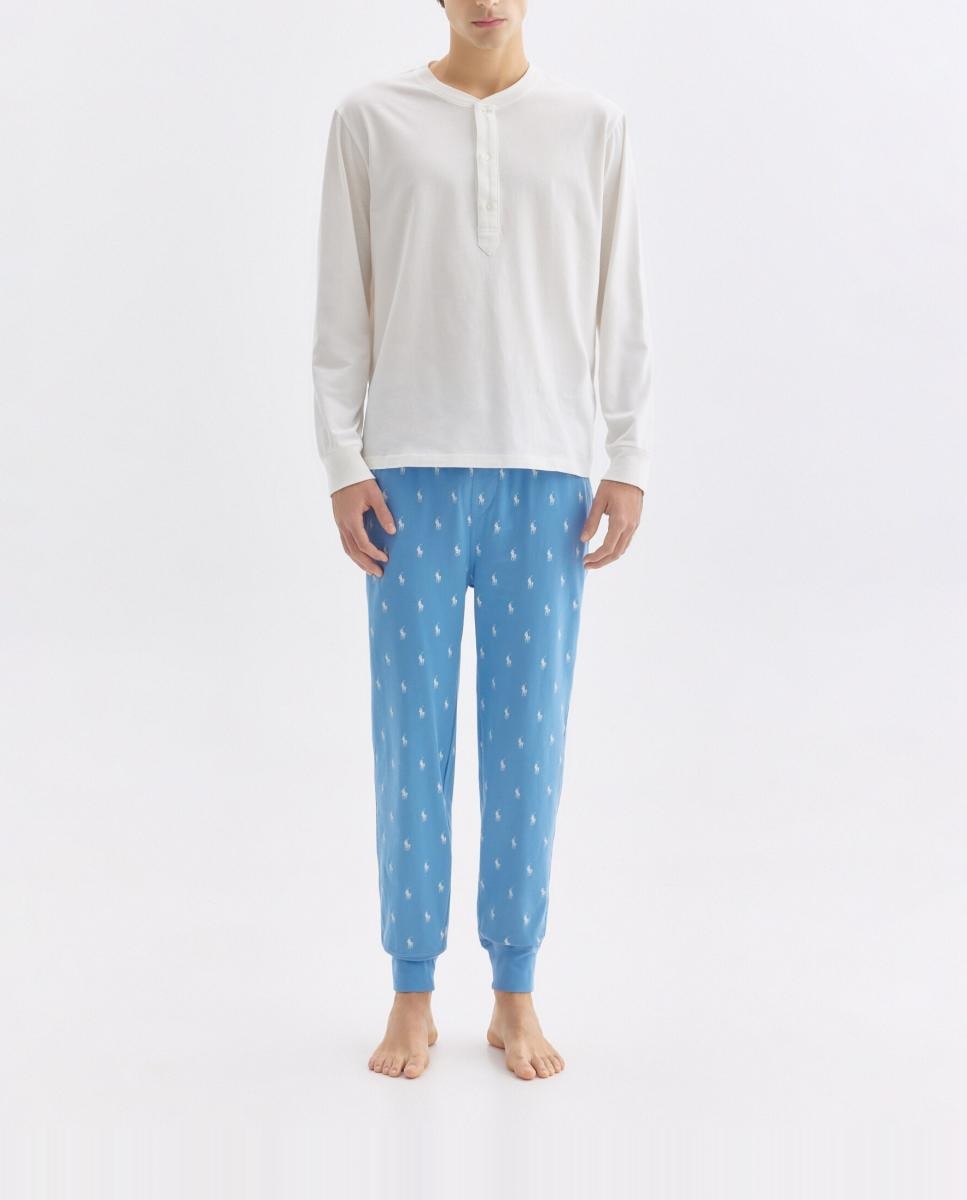 Imagen 0 de Pantalón de pijama de hombre de punto con estampado