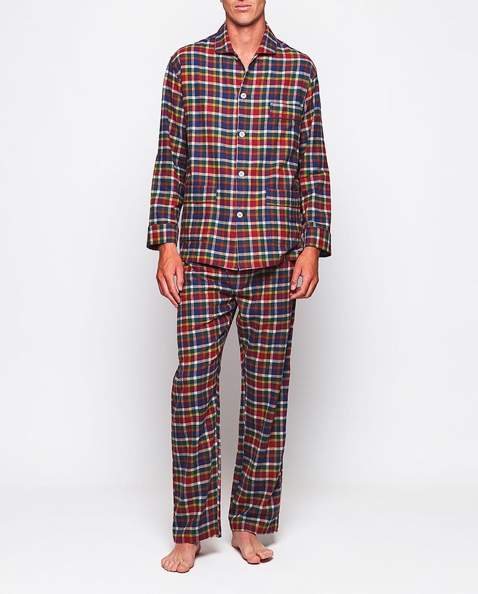 Imagen 0 de Pantalón de pijama largo estampado de hombre