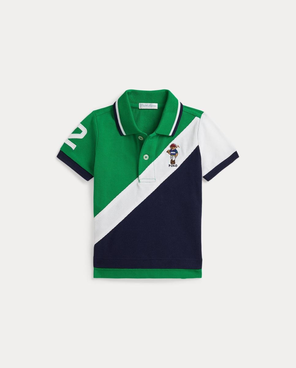Imagen 0 de Polo de bebé niño de piqué de algodón con Big Pony