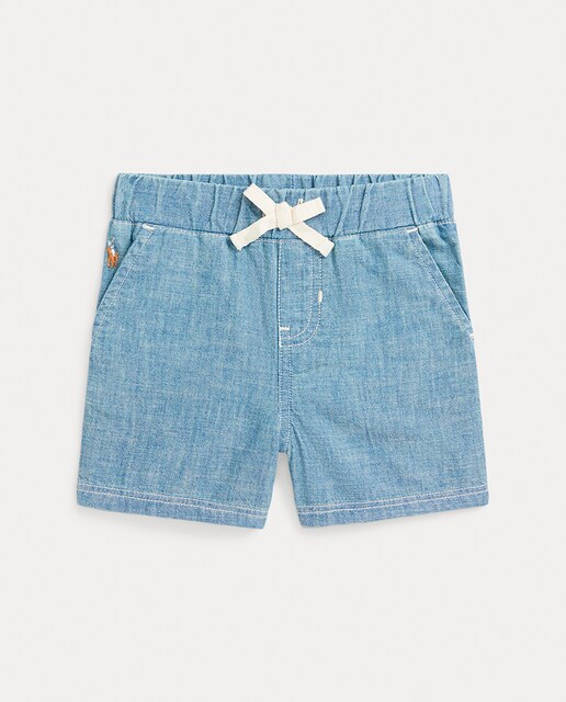 Imagen 0 de Short de bebé niño de algodón con cintura elástica