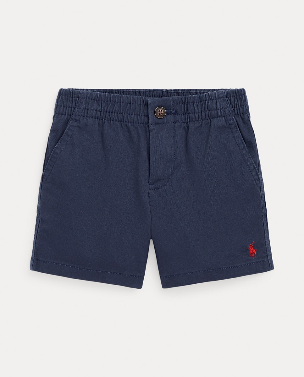 Imagen 0 de Pantalón corto de bebé niño prepster Polo de sarga