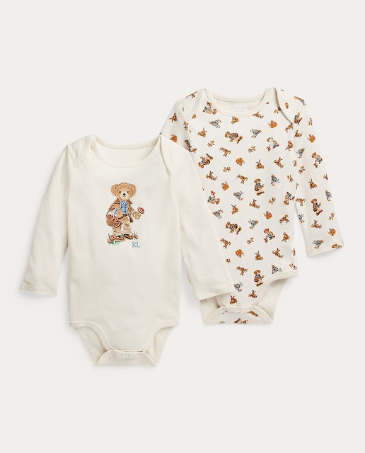 Imagen 0 de Pack de dos bodys de bebé niño de algodón