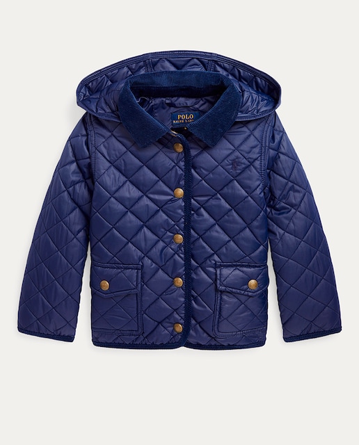 Imagen 0 de Husky de niña en azul con capucha