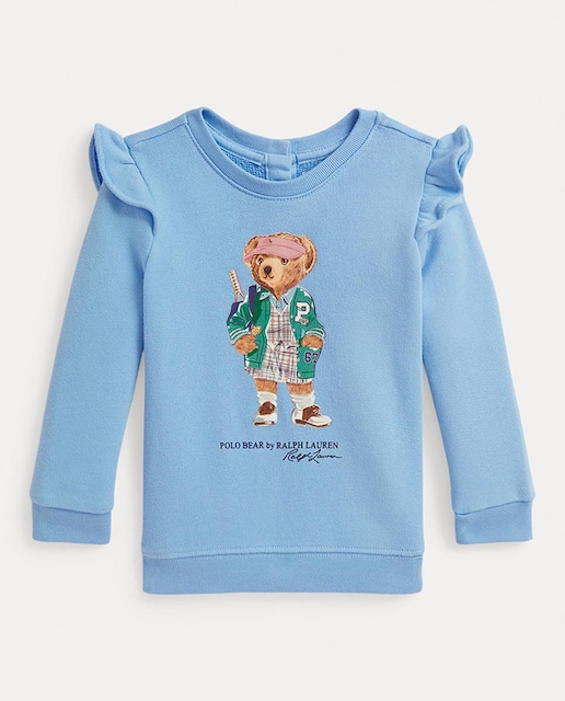 Imagen 0 de Sudadera de bebé niña de felpa con Polo Bear