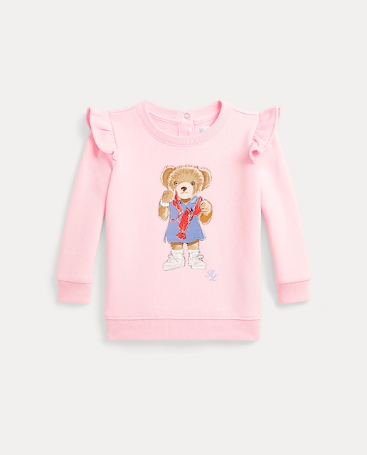 Imagen 0 de Sudadera de bebé niña con volantes y Polo Bear