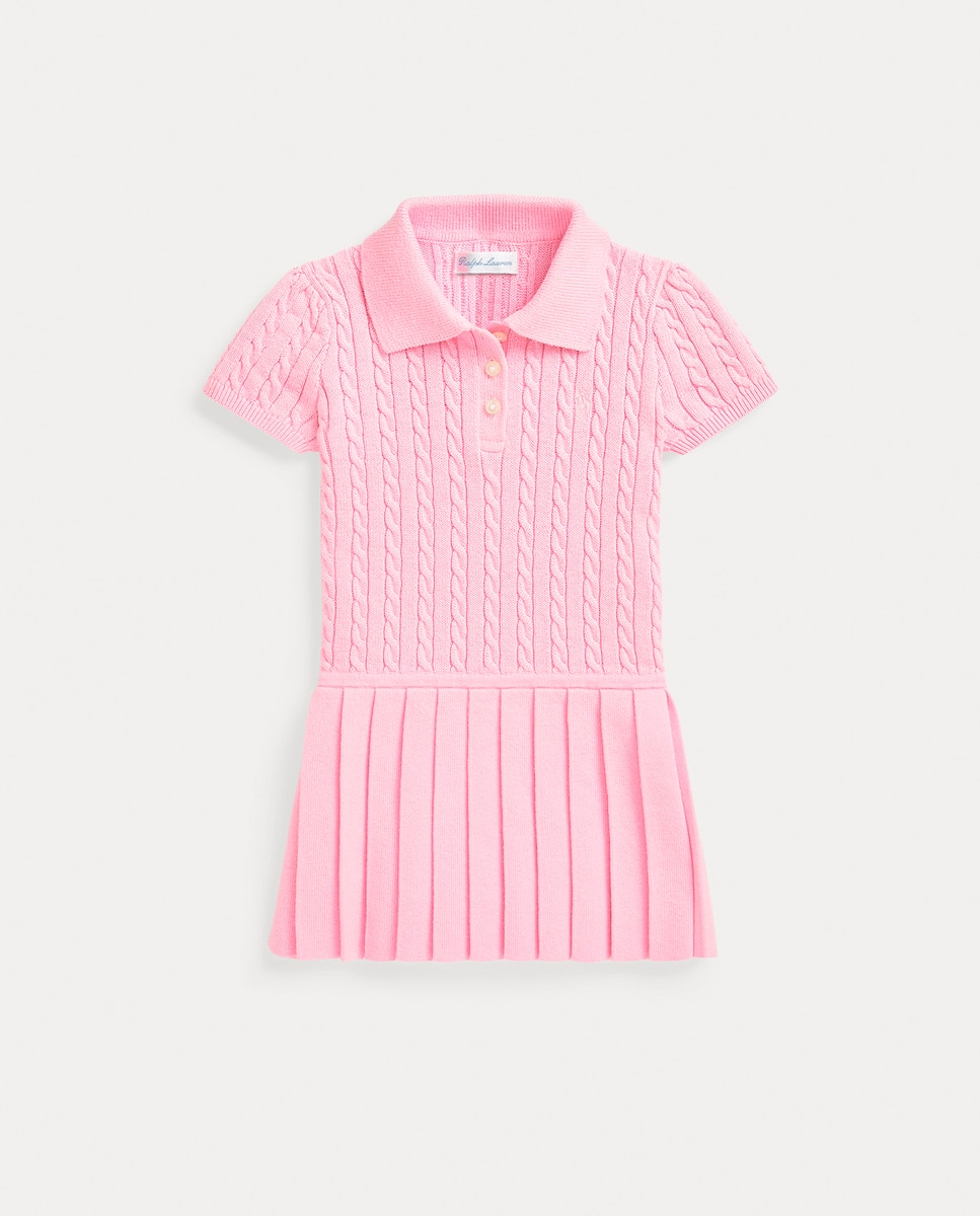 Imagen 0 de Vestido de bebé niña de algodón con caballo bordado