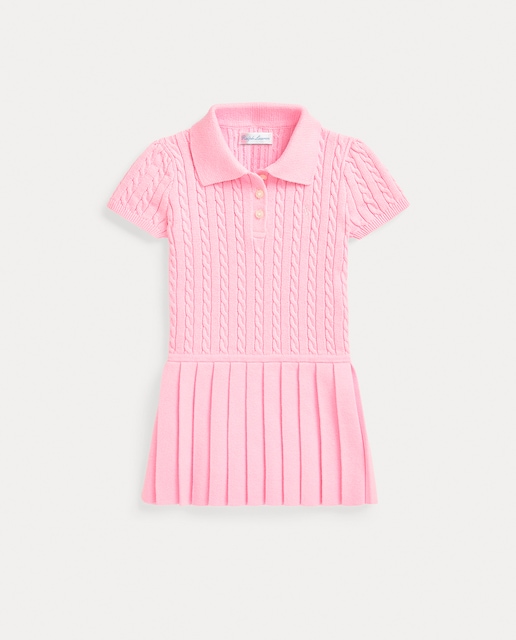 Imagen 0 de Vestido de bebé niña de algodón con caballo bordado