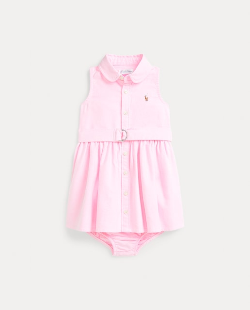 Imagen 0 de Vestido de bebé niña de algodón sin mangas