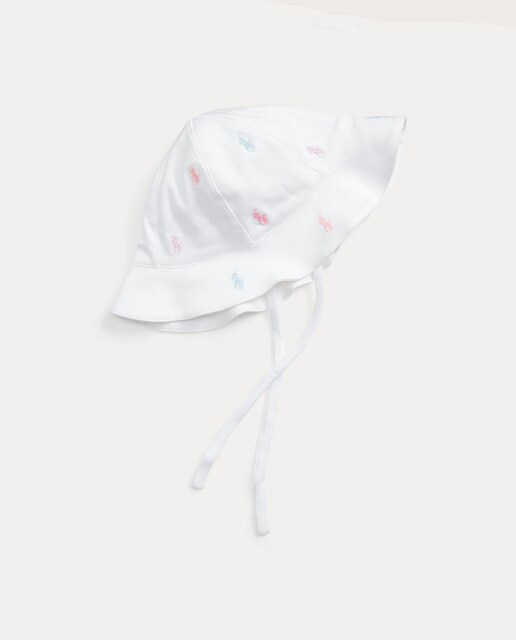 Imagen 0 de Sombrero de bebé niña de algodón con caballo