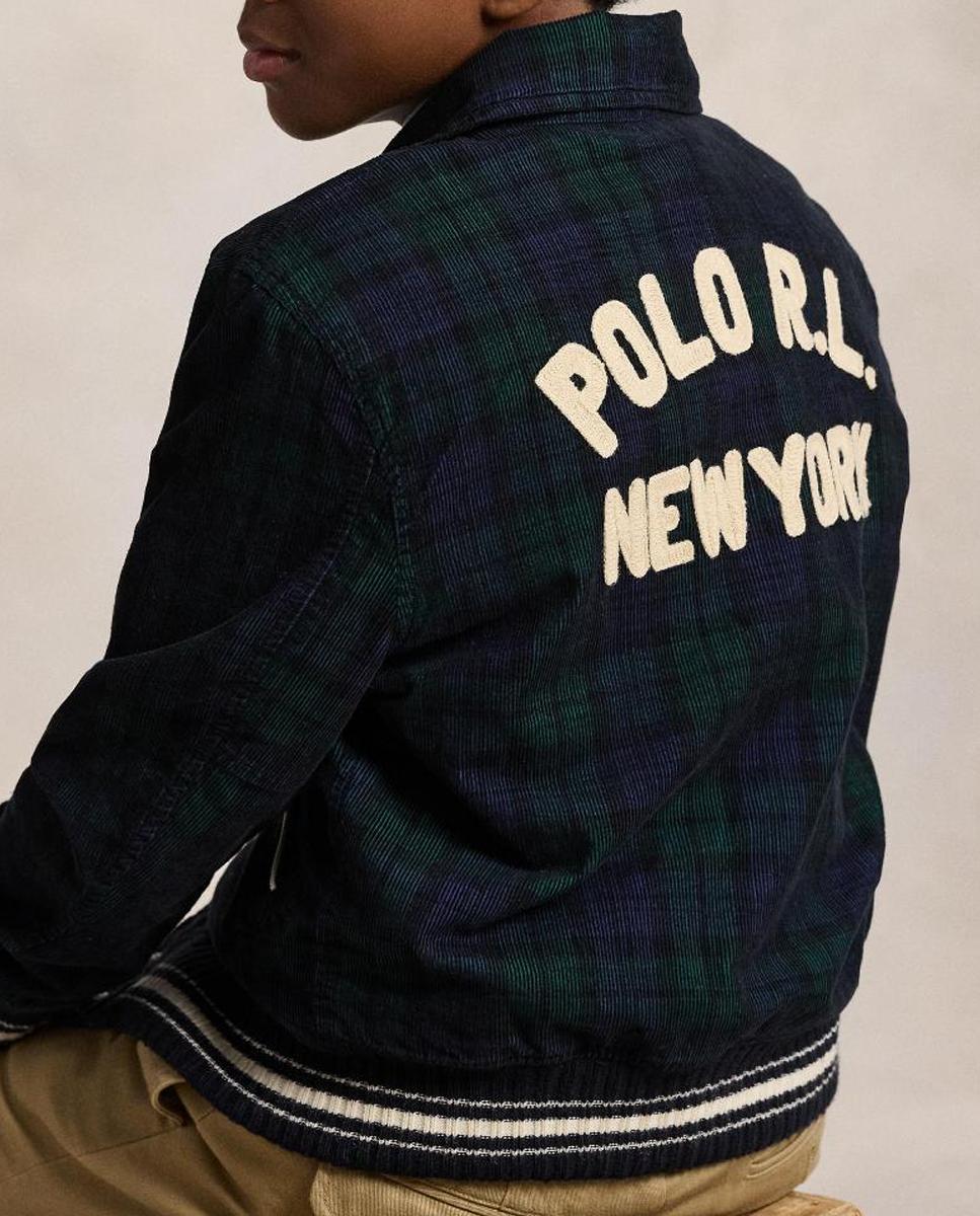 Imagen 0 de Chaqueta de niño estilo bomber estampada