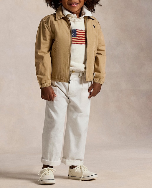 Imagen 0 de Chaqueta de niño de algodón con cremallera