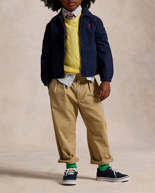 Imagen 0 de Chaqueta de niño de algodón con cremallera