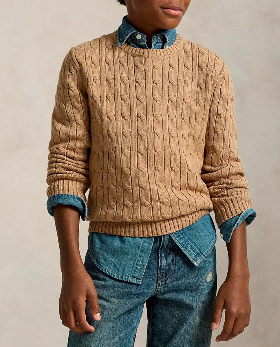 Imagen 0 de Jersey unisex de algodón en punto de ochos