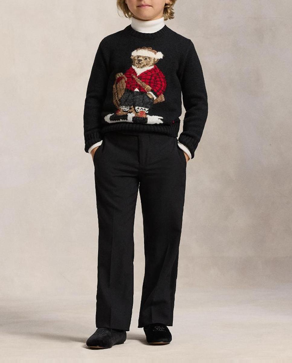 Imagen 0 de Jersey de niño de algodón con Polo Bear