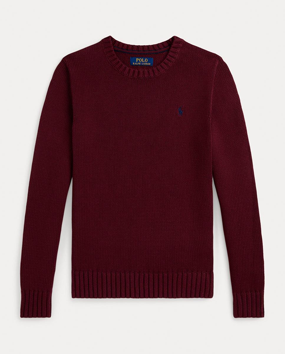 Imagen 0 de Jersey unisex de algodón con cuello redondo