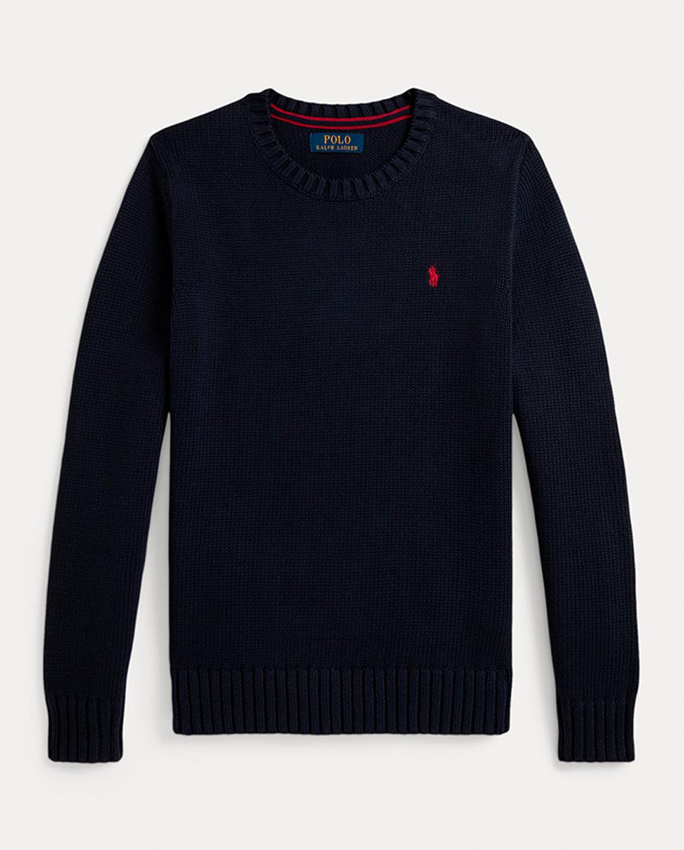 Imagen 0 de Jersey unisex de algodón con cuello redondo