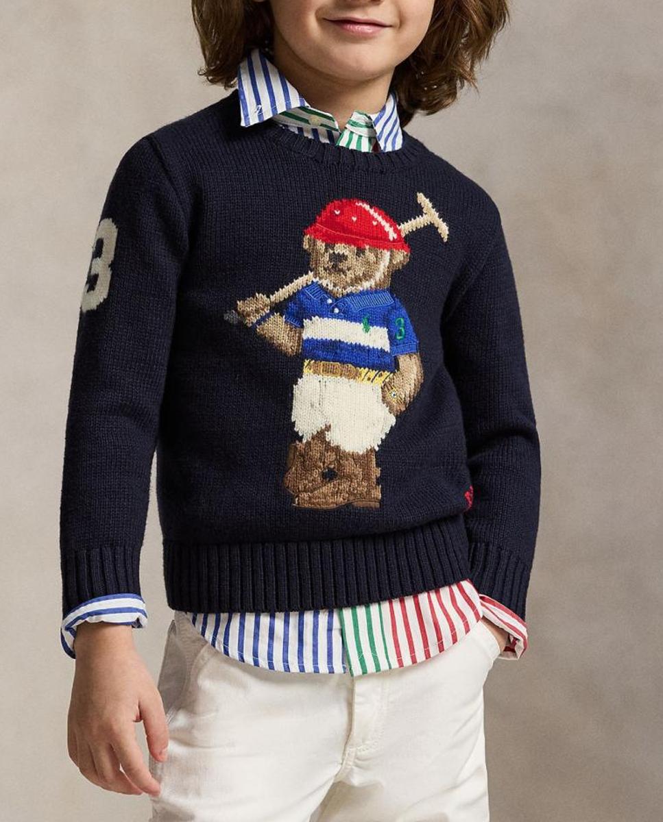 Imagen 0 de Jersey de niño con cuello redondo y Polo Bear