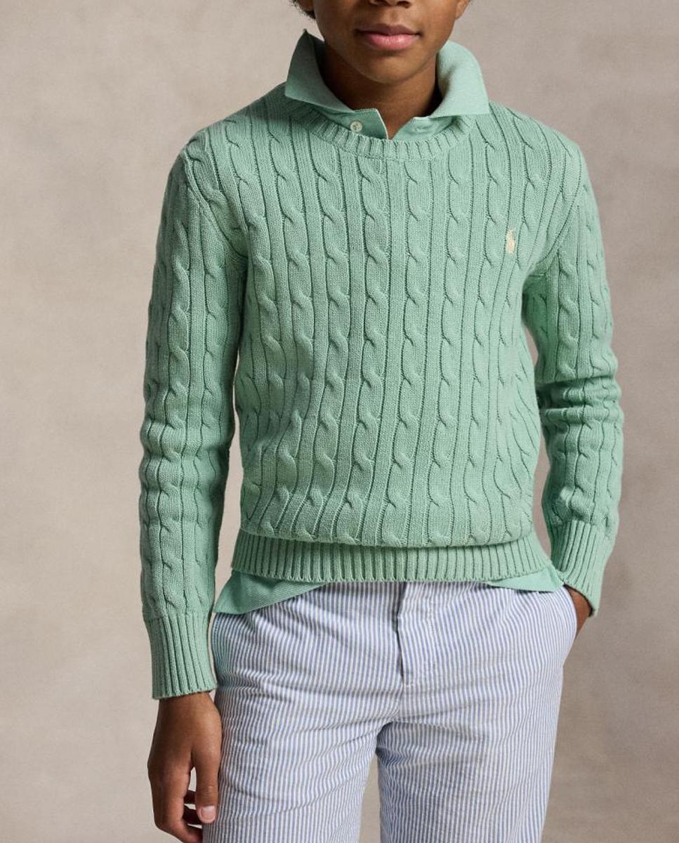 Imagen 0 de Jersey unisex de algodón en punto de ochos