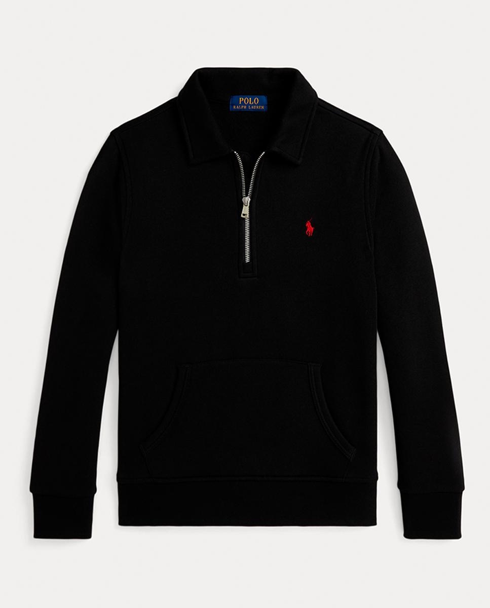 Imagen 0 de Sudadera de niño de felpa con cremallera corta
