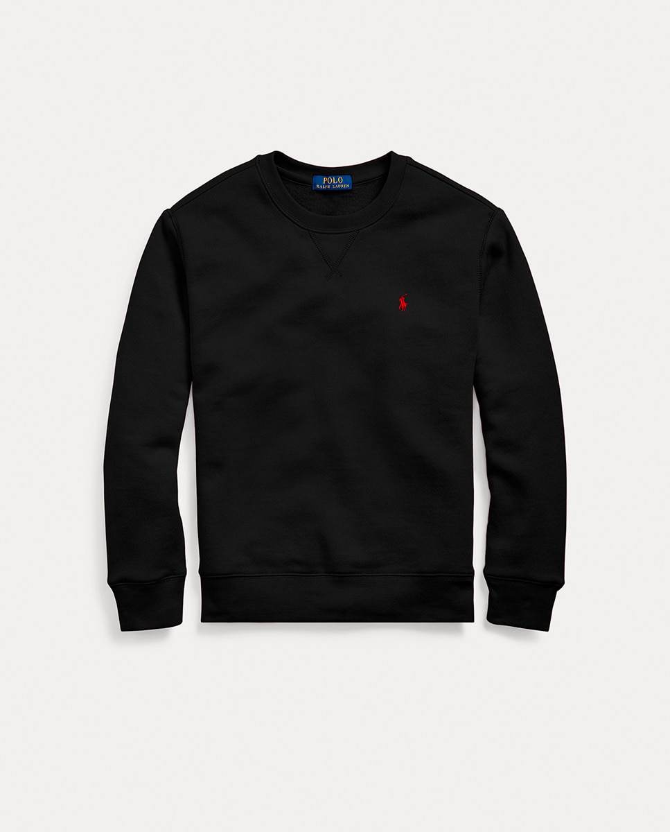 Imagen 0 de Sudadera unisex de felpa con cuello redondo