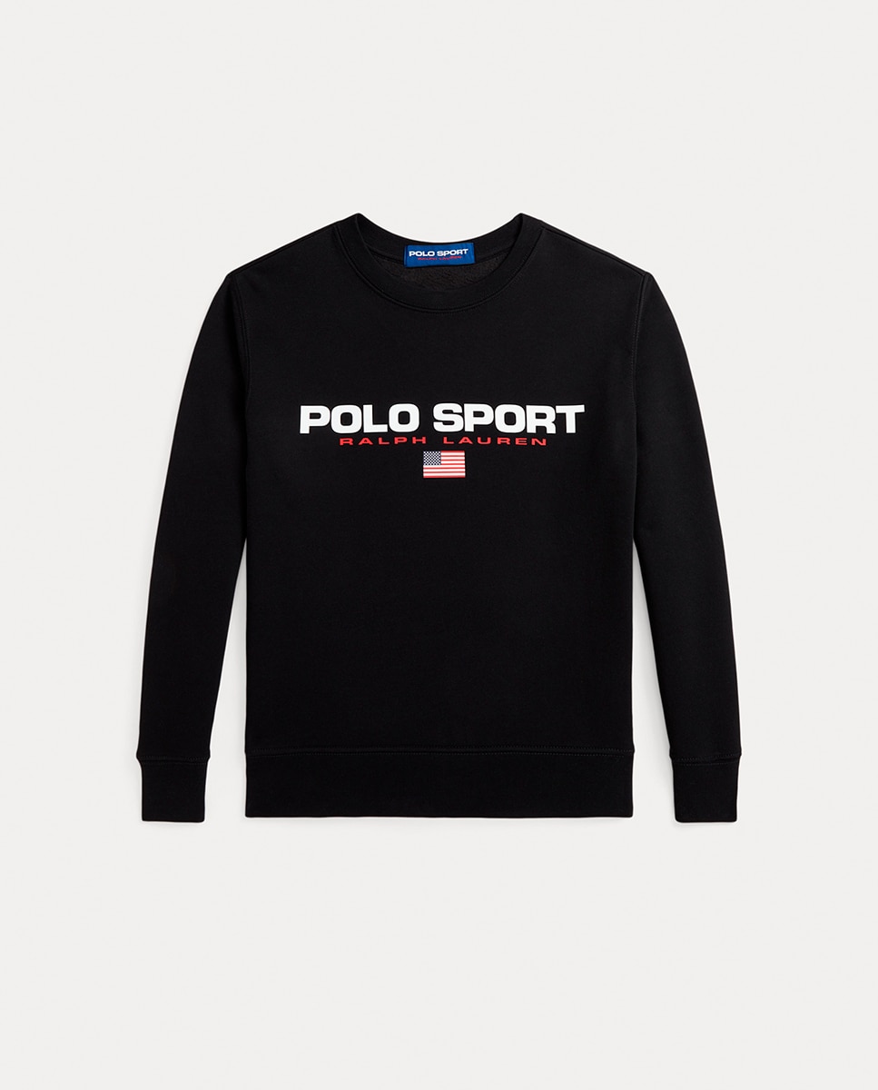Imagen 0 de Sudadera unisex de felpa con cuello redondo Polo Sport