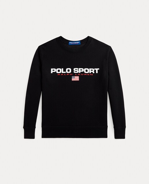 Imagen 0 de Sudadera unisex de felpa con cuello redondo Polo Sport