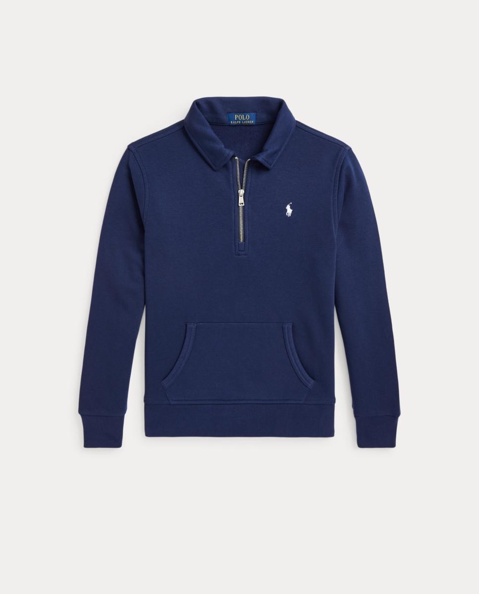 Imagen 0 de Sudadera unisex de algodón con cuello