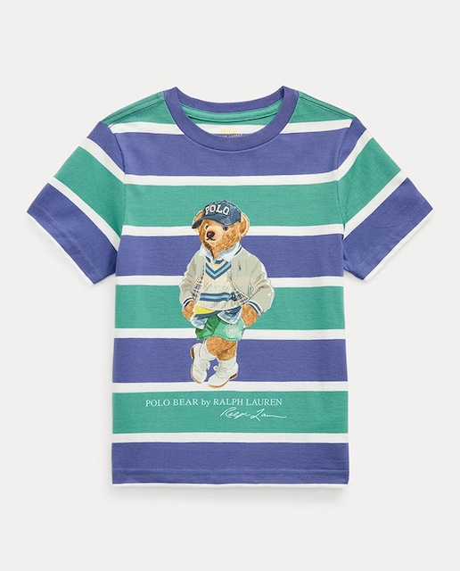 Imagen 0 de Camiseta de niño de algodón con Polo Bear