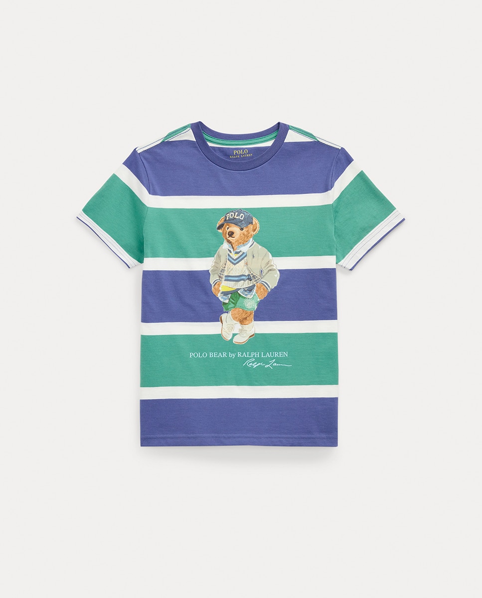 Imagen 0 de Camiseta de niño de algodón con Polo Bear
