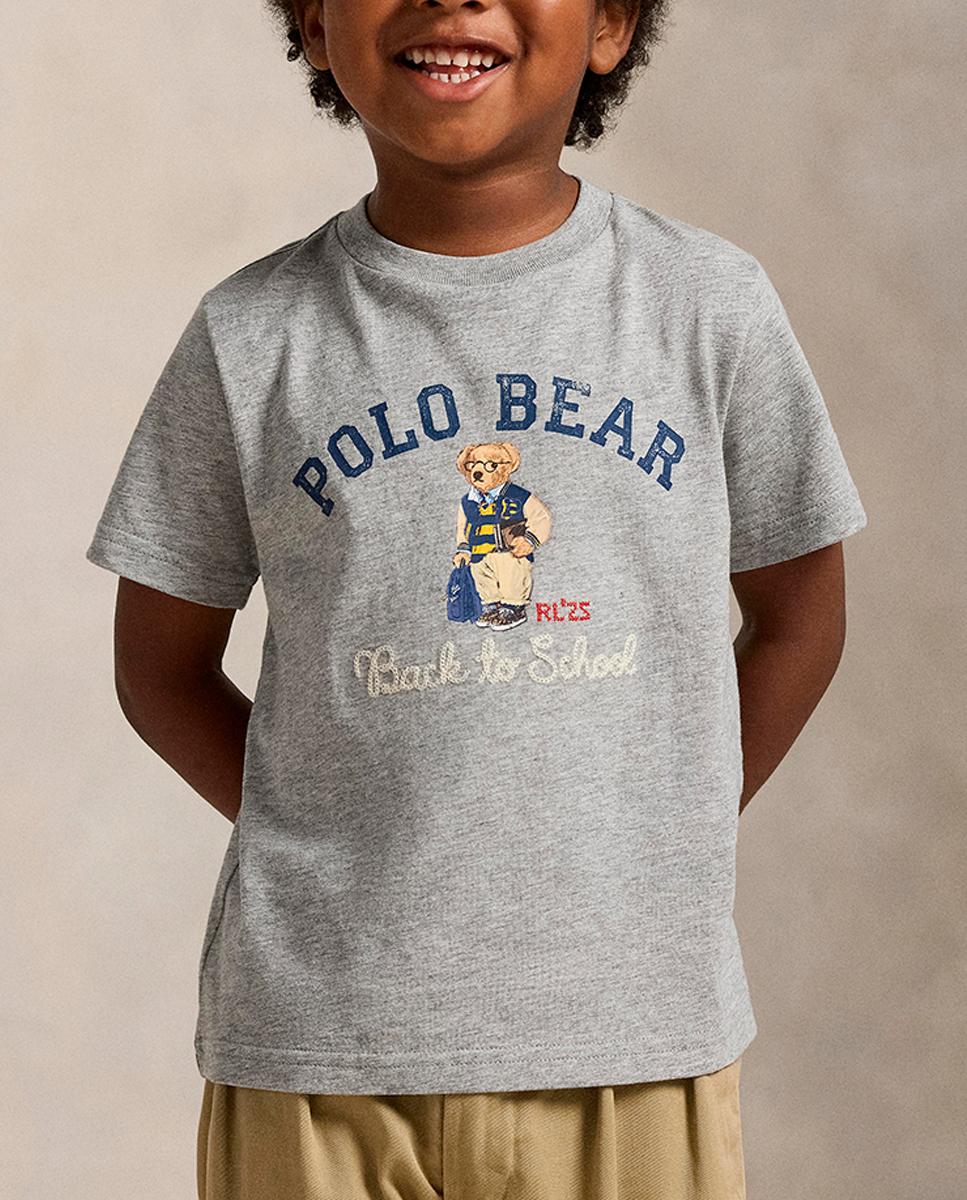 Imagen 0 de Camiseta unisex de punto jersey con Polo Bear